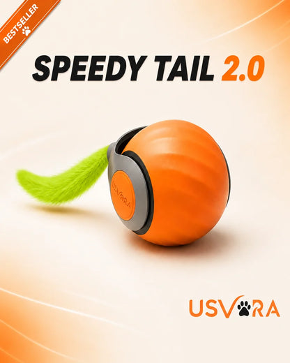 Speedy Tail 2.0™ – Smart Interactive Rolling Cat Toy