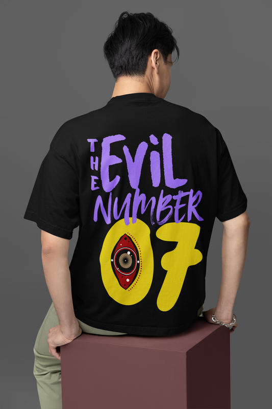 The Evil no. 07 oversized Tees