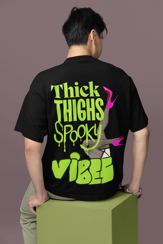 Spooky Vibes Oversized Tees