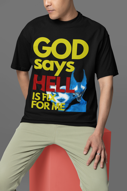 God's plan Oversized Tees