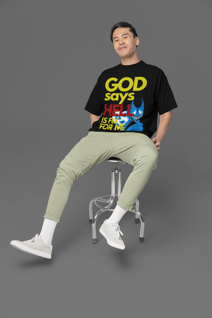 God's plan Oversized Tees